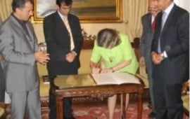 L’Ambasciatore di Cuba in Italia firma il Protocollo di Gemellaggio